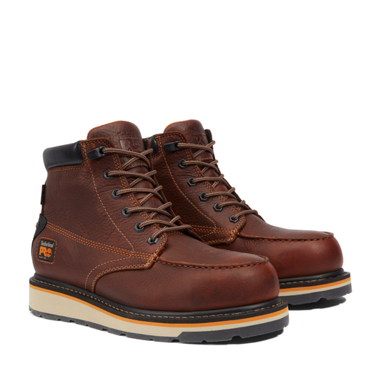 Men's Timberland PRO 6IN GRIDWORKS AL WP - BROWN - TB1A1ZVF2141