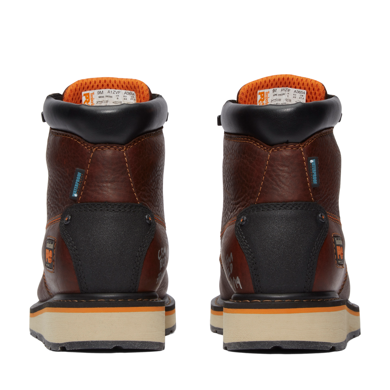Men's Timberland PRO 6IN GRIDWORKS AL WP - BROWN - TB1A1ZVF2141