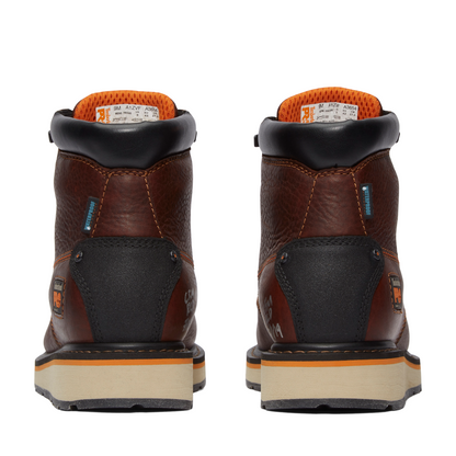 Men's Timberland PRO 6IN GRIDWORKS AL WP - BROWN - TB1A1ZVF2141