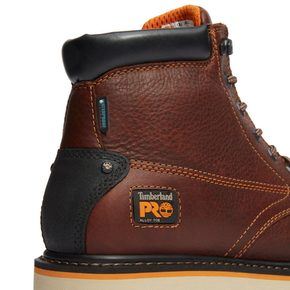 Men's Timberland PRO 6IN GRIDWORKS AL WP - BROWN - TB1A1ZVF2141