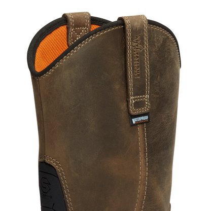Men's Timberland PRO TRUE GRIT PULLON WP - BROWN - TB1A24AJ2141