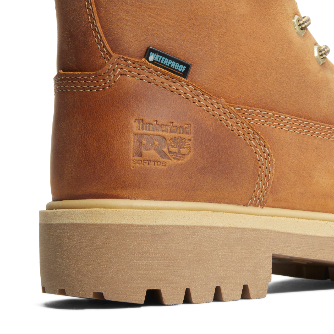 Men's Timberland PRO 6IN DIRECT ATTACH WP INS 200G - BROWN - TB1A262R2141