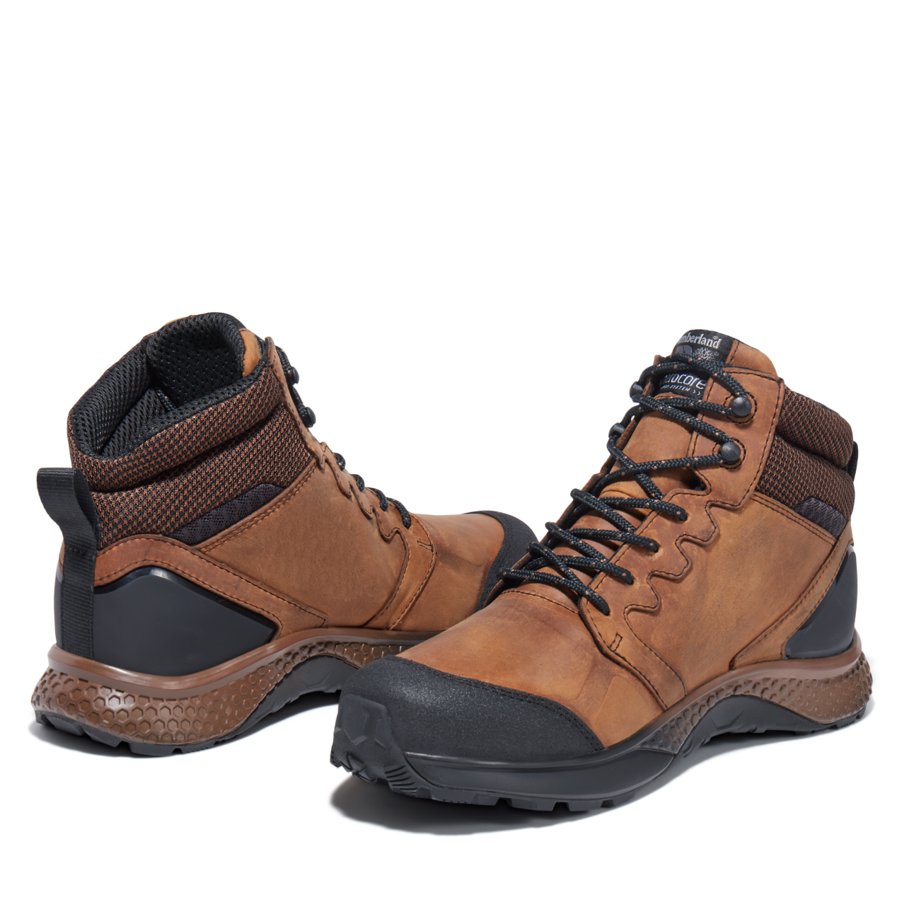 Men's Timberland PRO REAXION WP - BROWN - TB1A27BG2141