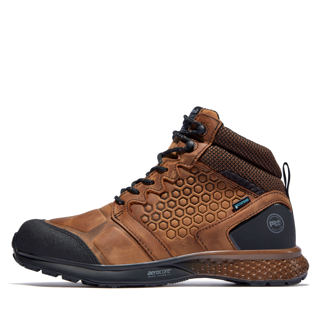 Men's Timberland PRO REAXION WP - BROWN - TB1A27BG2141