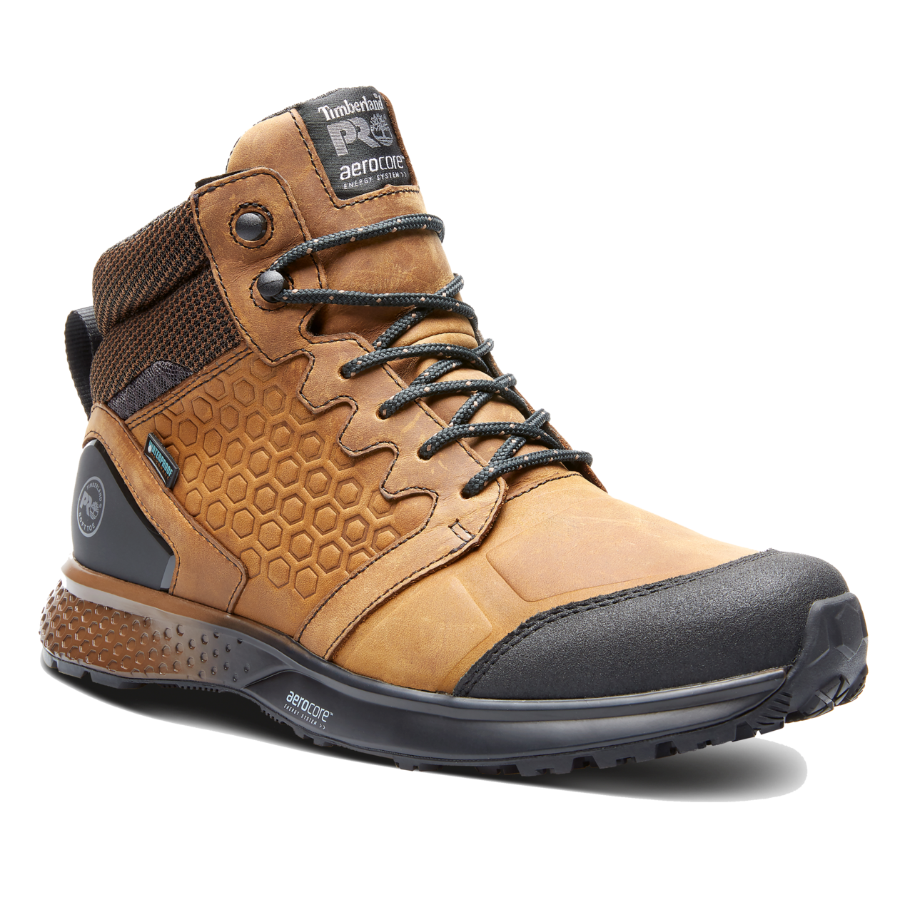 Men's Timberland PRO REAXION WP - BROWN - TB1A27BG2141