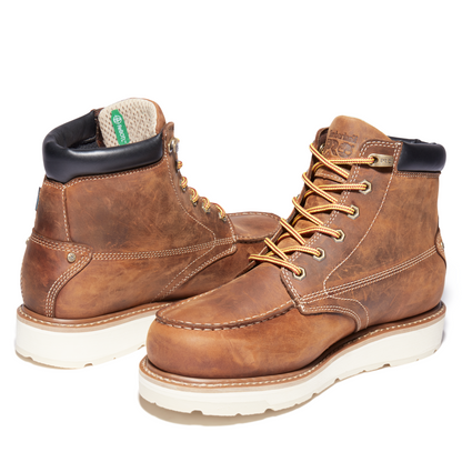 Men's Timberland PRO 6IN GRIDWORKS AL WP - BROWN - TB1A29V12141