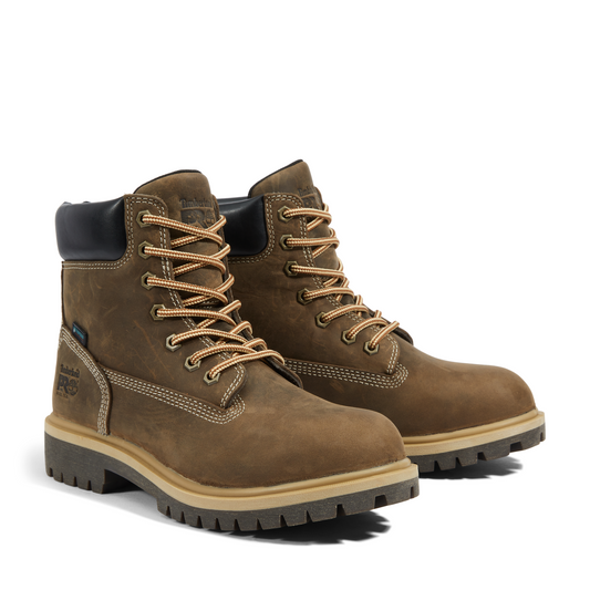 Women's Timberland PRO 6IN DIRECT ATTACH ST WP INS 200G - BROWN - TB1A2QX72141