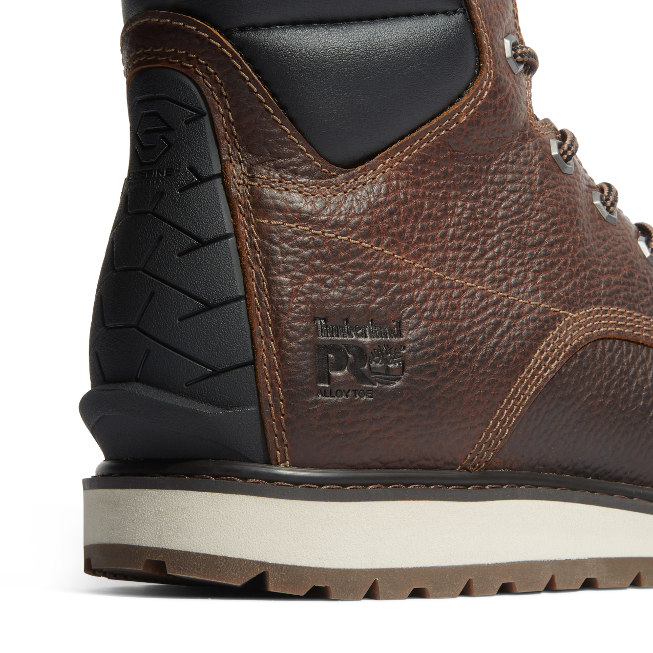 Men's Timberland PRO 6IN IRVINE AL - BROWN - TB1A44UP2141
