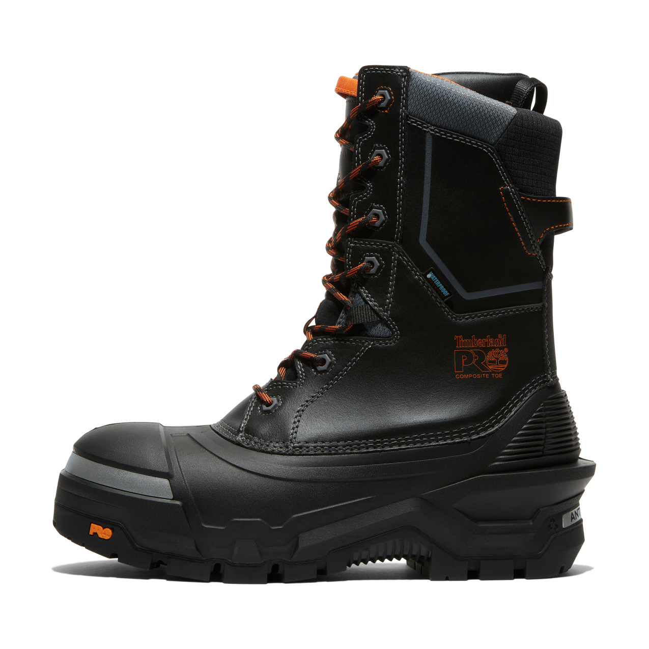 Men's Timberland PRO 10IN PAC MAX CT WP FP CSA - BLACK - TB1A5QXJ0011