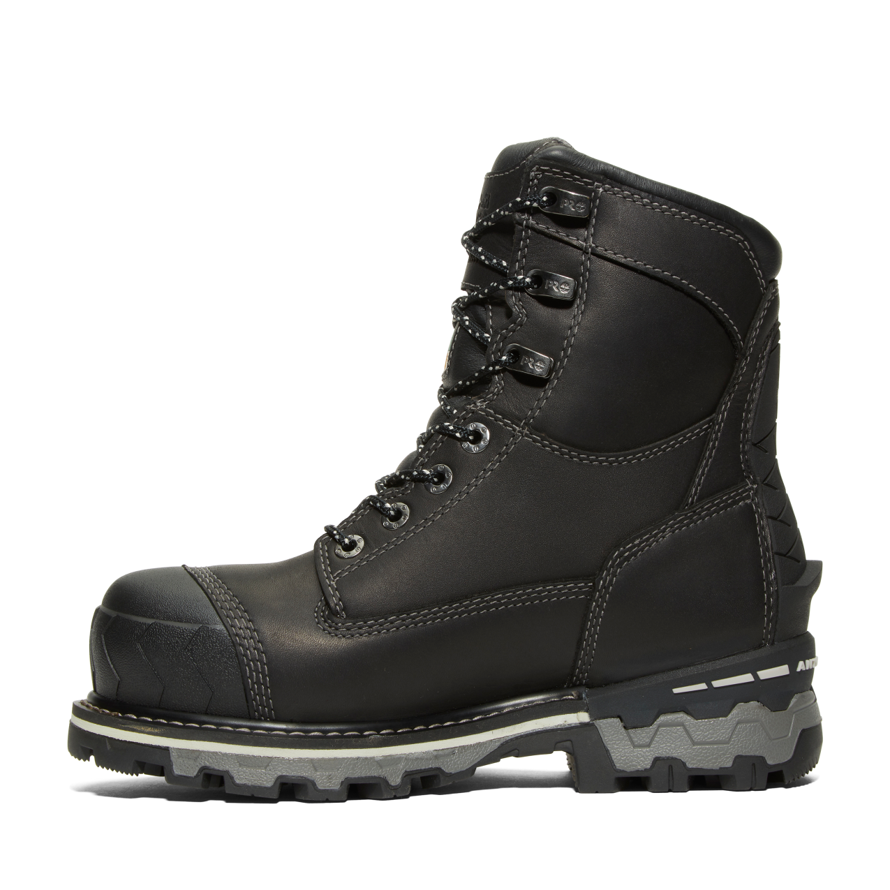 Women's Timberland PRO 8IN BOONDOCK CT WP FP INS 200G CSA - BLACK - TB1A5R7K0011