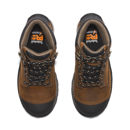 Women's Timberland PRO 6IN BOONDOCK CT WP - BROWN - TB1A5R9T2141