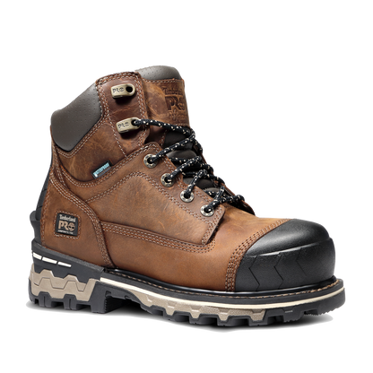 Women's Timberland PRO 6IN BOONDOCK CT WP - BROWN - TB1A5R9T2141