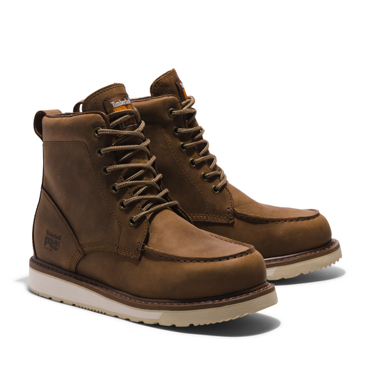 Men's Timberland PRO 6IN TIMBERLAND PRO WEDGE - BROWN - TB1A5SXH2141