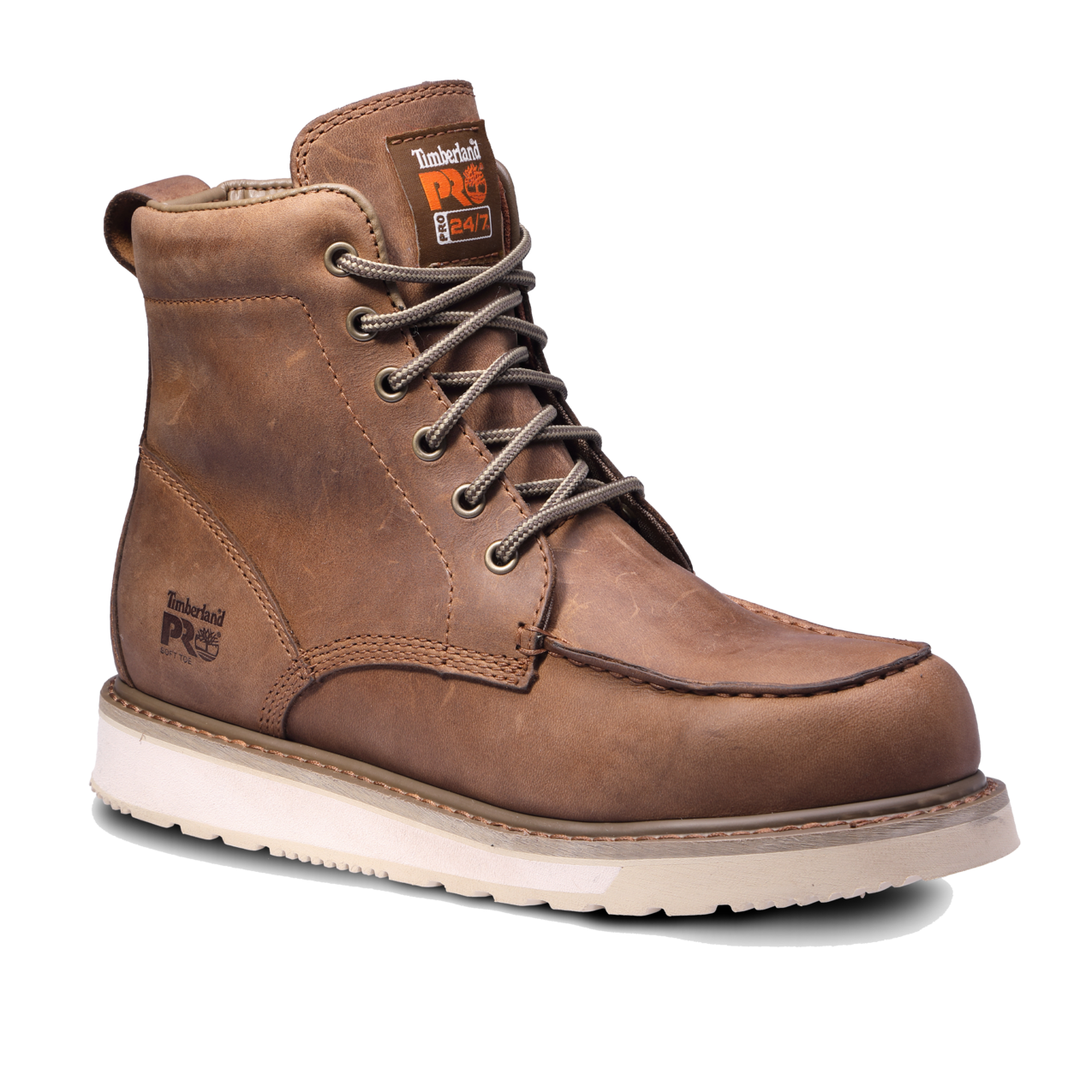 Men's Timberland PRO 6IN TIMBERLAND PRO WEDGE - BROWN - TB1A5SXH2141