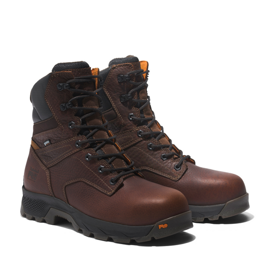 Men's Timberland PRO 8IN TITAN EV CT WP - BROWN - TB1A5U4Y2141