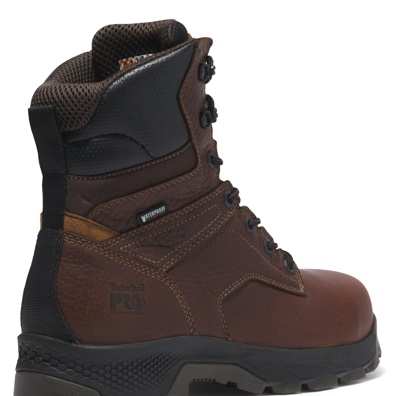 Men's Timberland PRO 8IN TITAN EV CT WP - BROWN - TB1A5U4Y2141