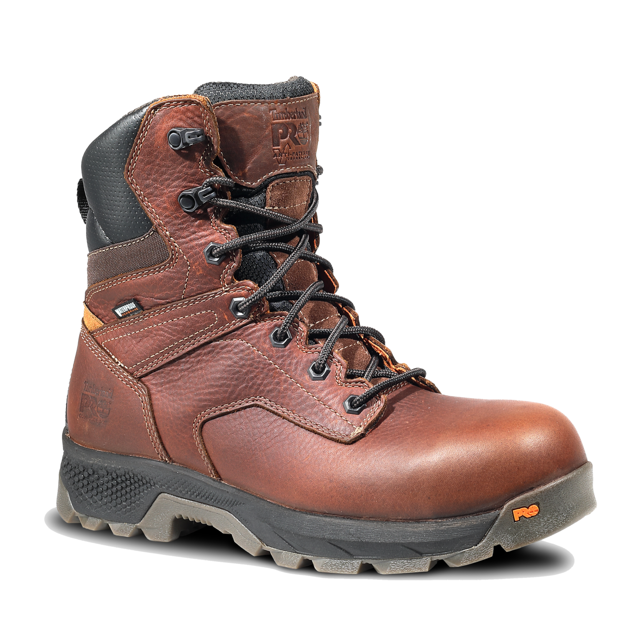 Men's Timberland PRO 8IN TITAN EV CT WP - BROWN - TB1A5U4Y2141