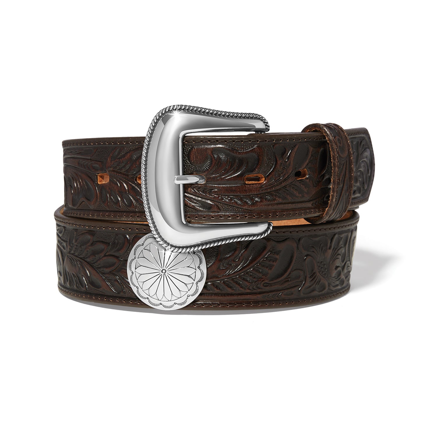Men's Justin Thunder Belt - Brown - C14258