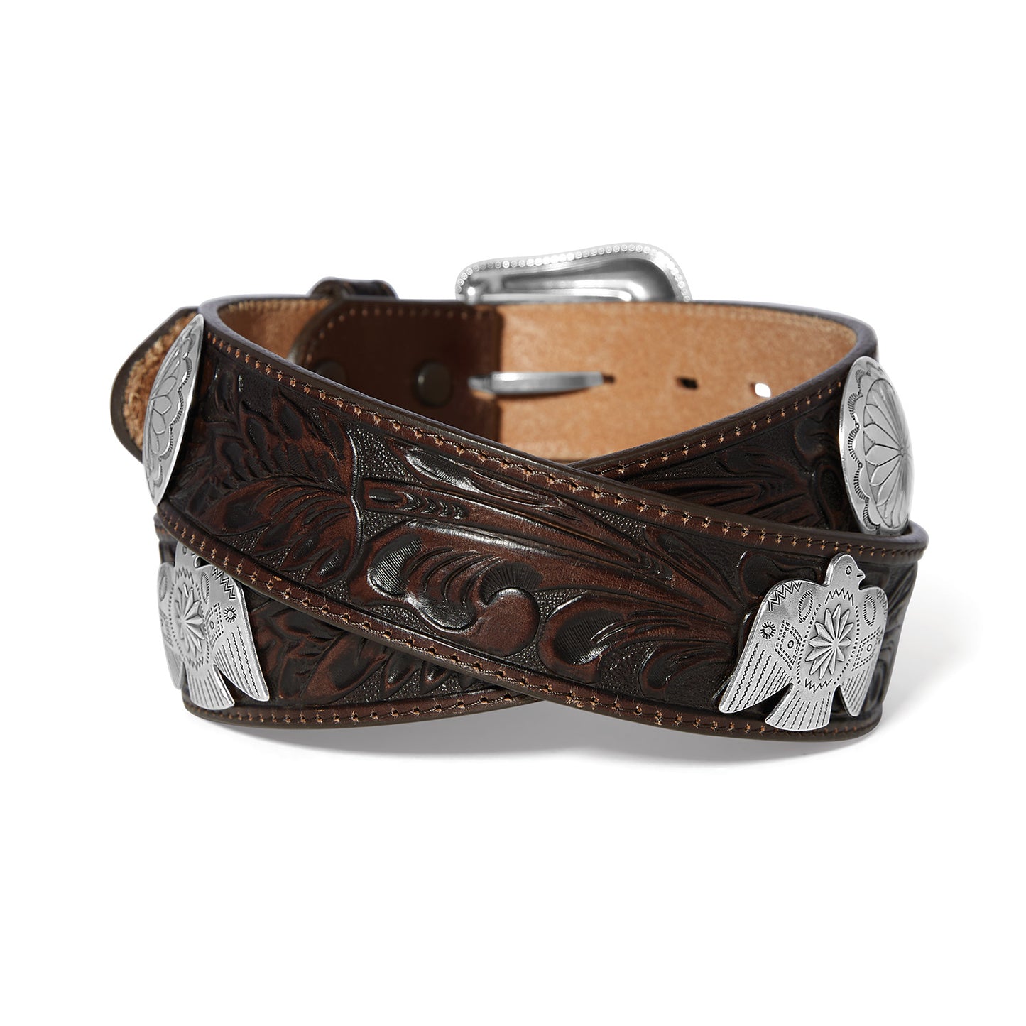 Men's Justin Thunder Belt - Brown - C14258
