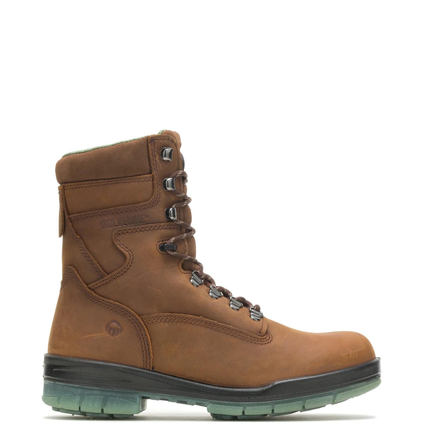 Men's I-90 DuraShocks® Waterproof Insulated 8" Work Boot - Brown - W03238