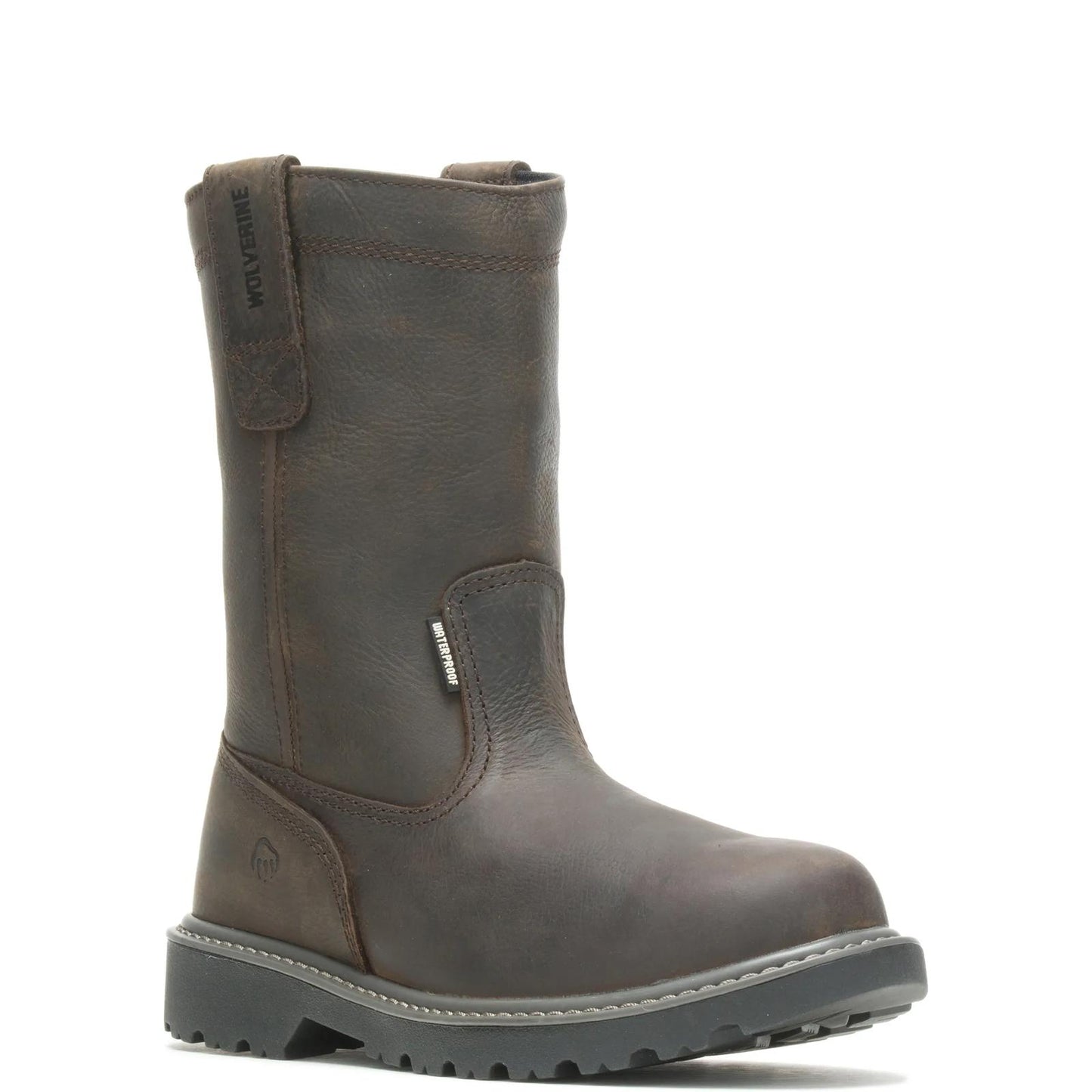 Men's Floorhand Waterproof Steel-Toe 10" Wellington - Brown - W10680