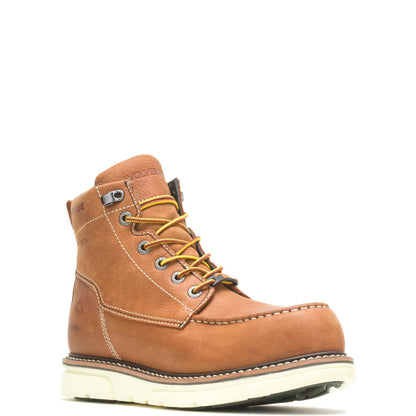 Men's I-90 DuraShocks® Moc-Toe CarbonMAX® 6" Work Boot - Brown - W201097