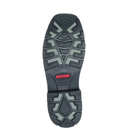 Men's Rancher Square-Toe Steel-Toe Wellington - Brown - W10702