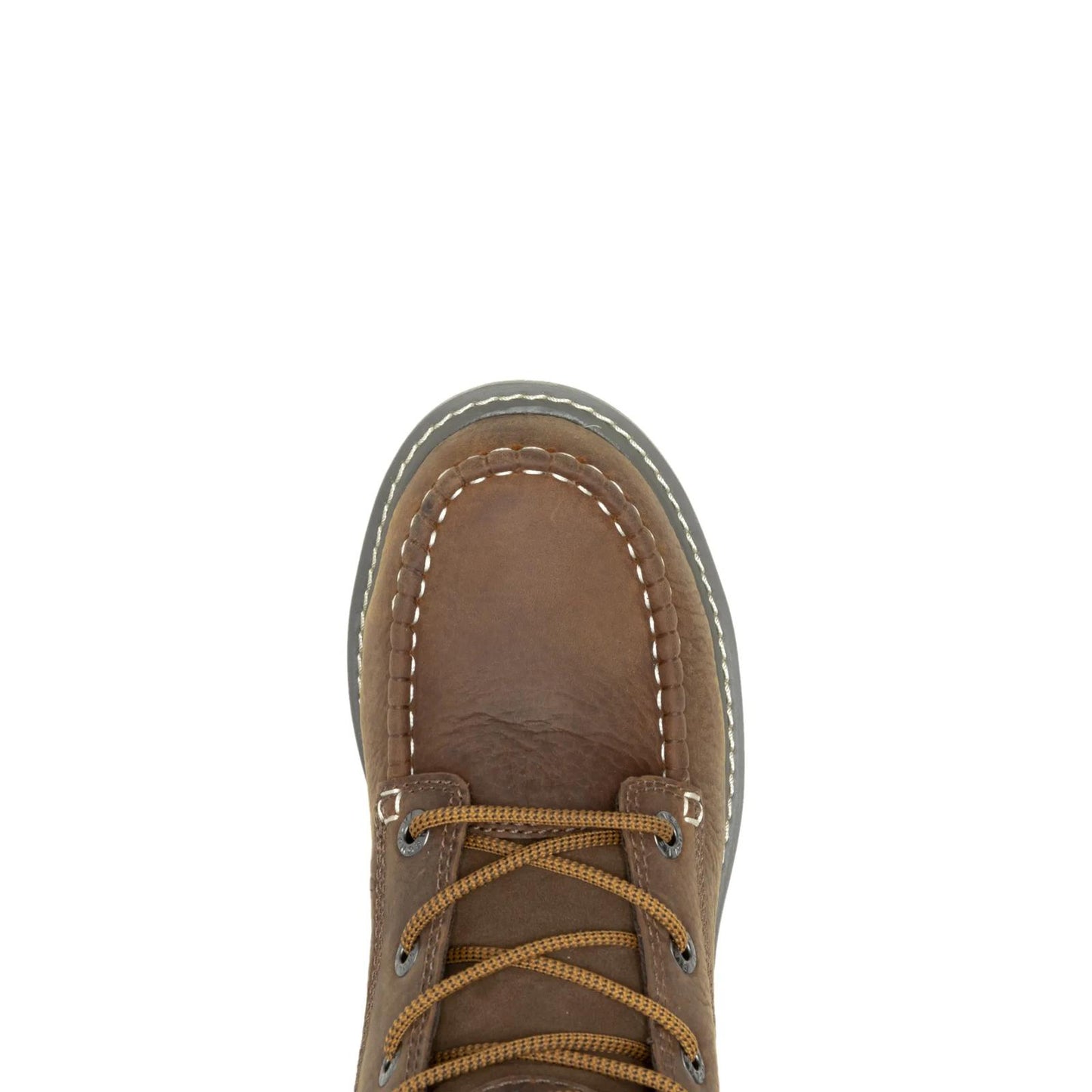 Women's Trade Wedge 6" Moc-Toe Steel-Toe Work Boot - Brown - W231106
