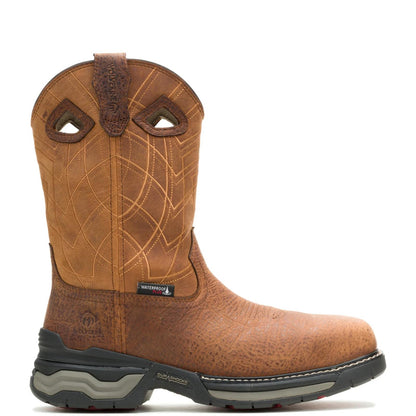 Men's Rancher ft Wolverine Infinity System Pull-On CarbonMAX® Work Wellington - Brown - W251114