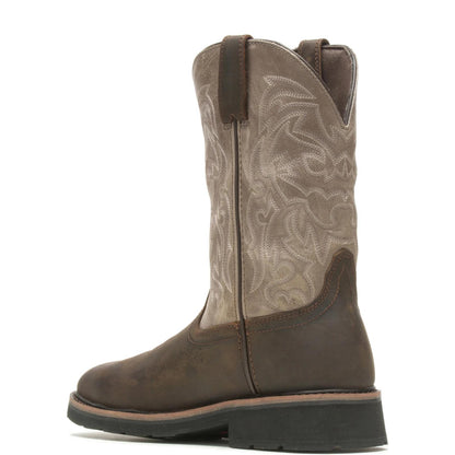 Men's Rancher Waterproof Steel-Toe Work Wellington - Brown - W221030