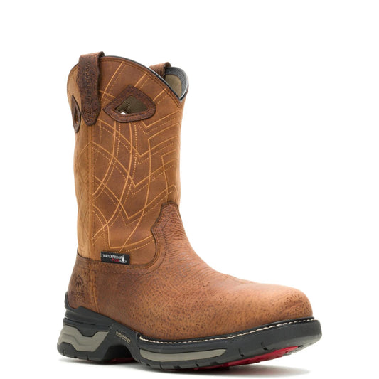Men's Rancher ft Wolverine Infinity System Pull-On CarbonMAX® Work Wellington - Brown - W251114
