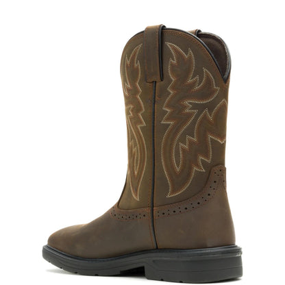 Men's Rancher Level Pull-On Work Wellington - Brown - W250069