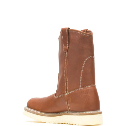 Men's 10" Wellington Work Boot - Brown - W08285