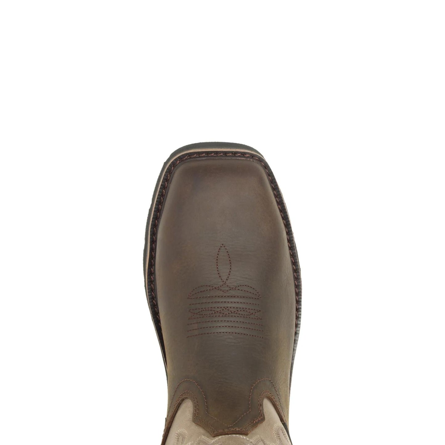 Men's Rancher Waterproof Steel-Toe Work Wellington - Brown - W221030
