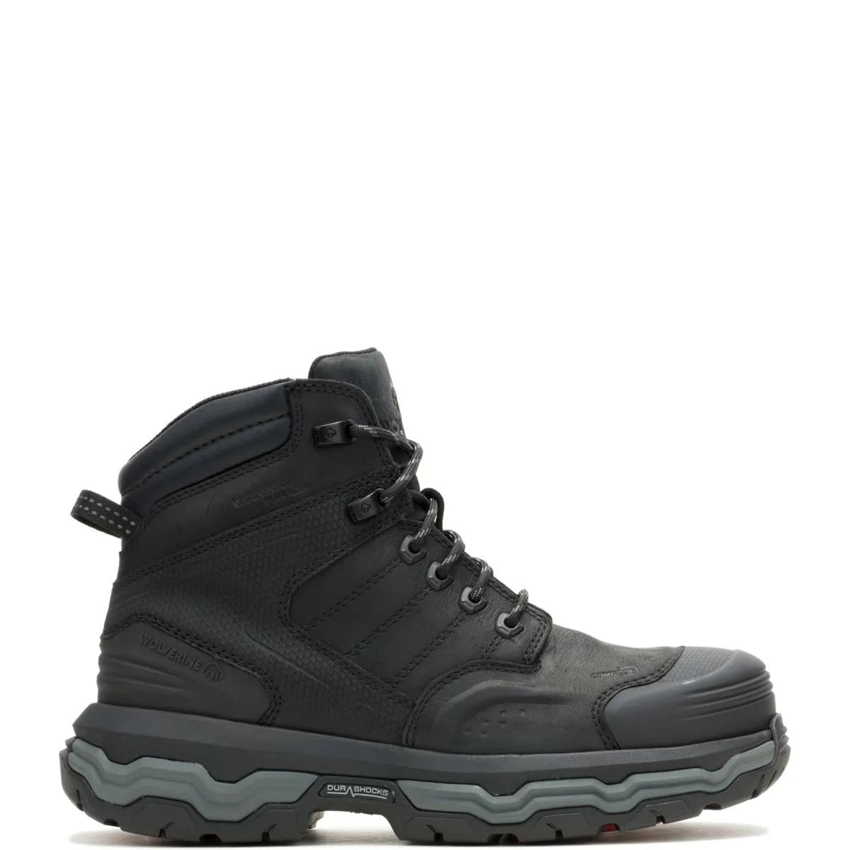 Men's Alpha ft Wolverine Infinity System 6" CarbonMax® Work Boot - Black - W251099