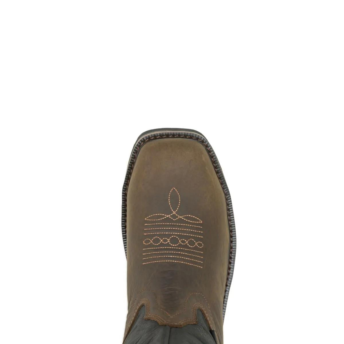 Men's Rancher Flag LX Steel-Toe Wellington Work Boot - Black - W241185