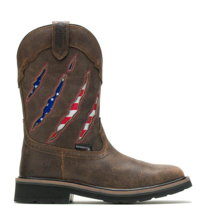 Men's Rancher Claw Steel Toe Wellington - Brown - W201218