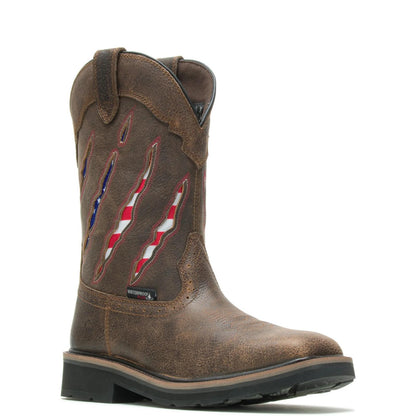 Men's Rancher Claw Steel Toe Wellington - Brown - W201218