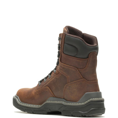 Men's Raider DuraShocks® Waterproof 8" Work Boot - Brown - W05680