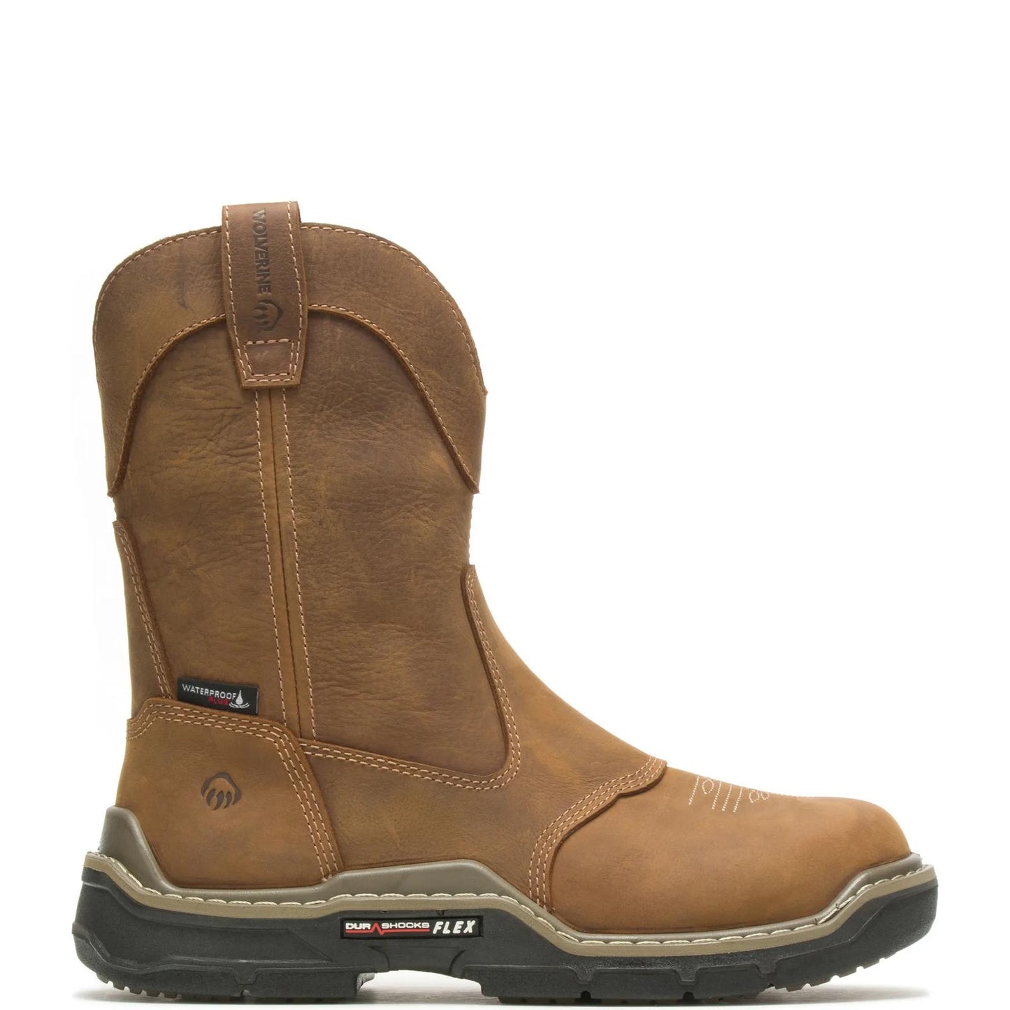Men's Raider DuraShocks® Western Work Wellington - Brown - W220038