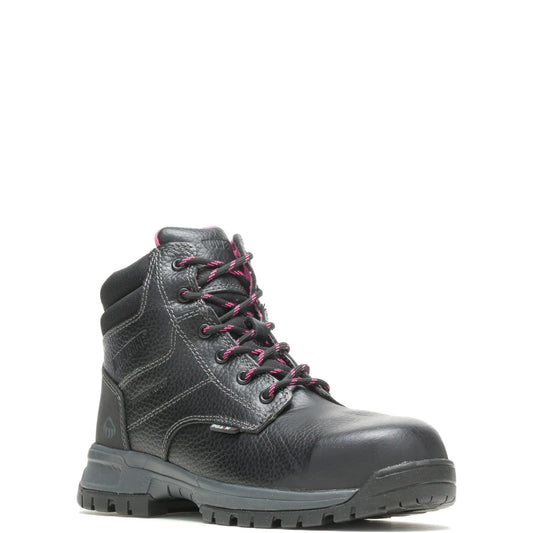 Women's Piper Waterproof Composite-Toe 6" Work Boot - Black - W10181