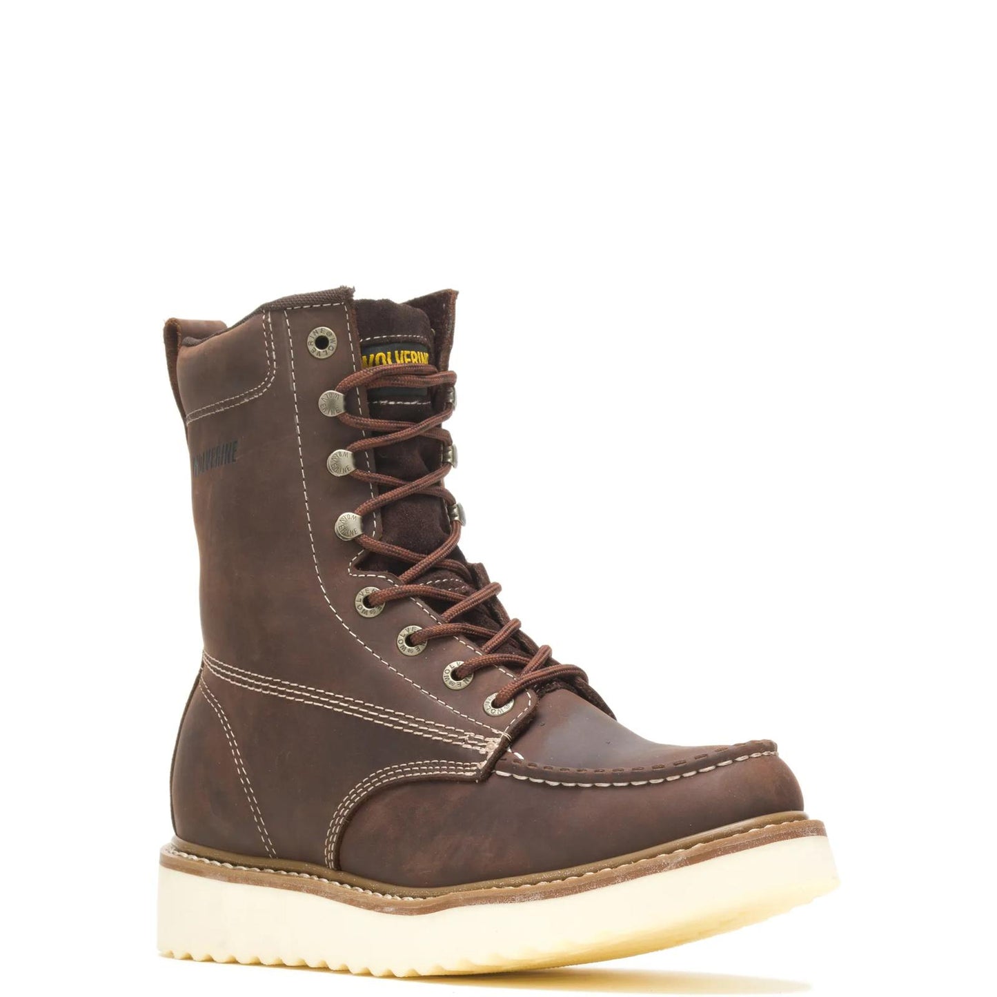 Men's Loader 8" Steel-Toe Wedge Boot - Brown - W10741