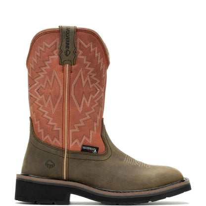 Women's Rancher Arrow Steel-Toe Wellington Work Boot - Pink - W241052