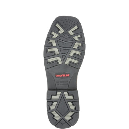 Men's Rancher Pull-On Steel-Toe Work Wellington - Black - W251141