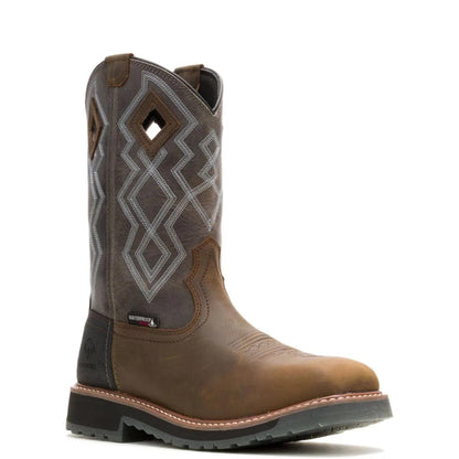 Men's Rancher Pro HyperRest™ Pull-On Work Wellington - Brown - W250030