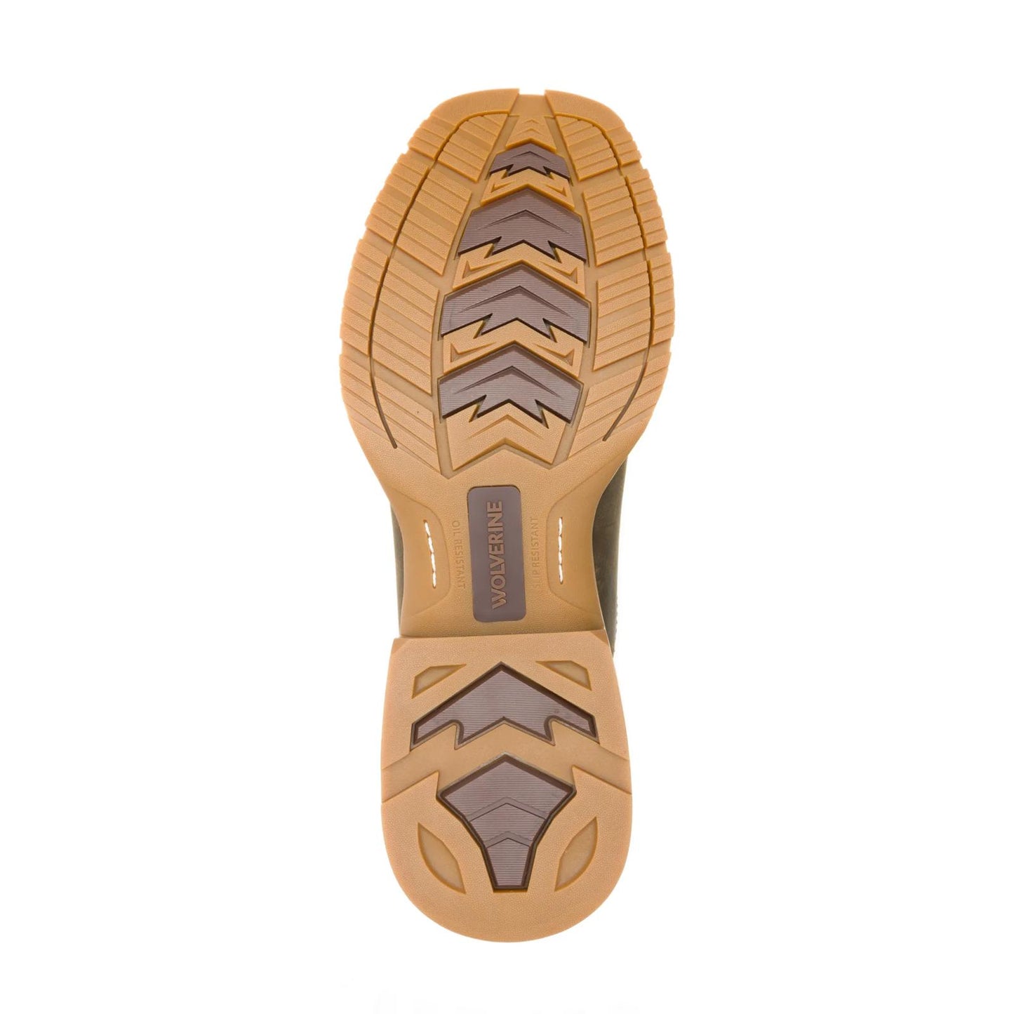 Men's Wheatland Pull-On Steel-Toe Work Wellington - Brown - W261051
