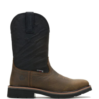Men's Rancher Flag LX Steel-Toe Wellington Work Boot - Black - W241185