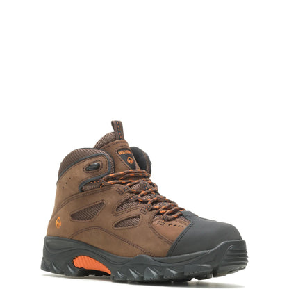 Men's Hudson Steel-Toe Work Boot - Brown - W02194