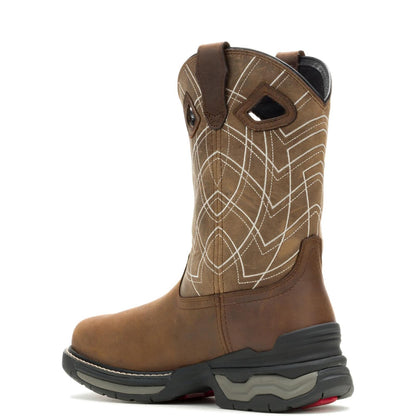 Men's Rancher ft Wolverine Infinity System Pull-On CarbonMAX® Work Wellington - Brown - W251113