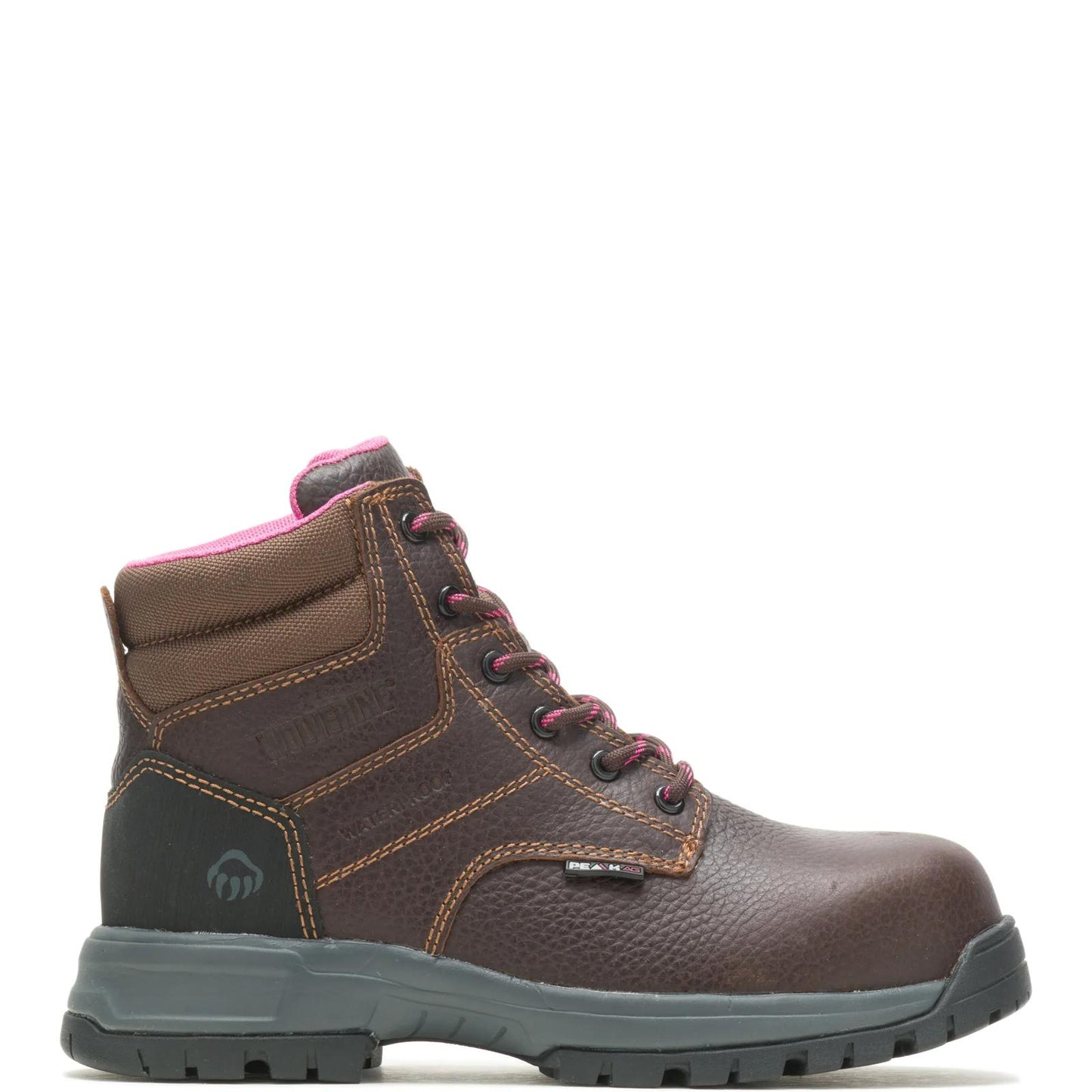 Women's Piper Waterproof Composite-Toe 6" Work Boot - Brown - W10180